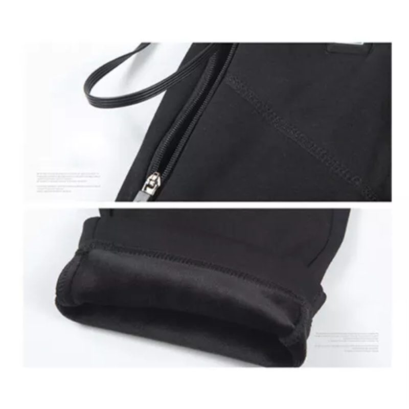 HD-02B Heating Underwear Pant Set Fleece Lined Thermal Long Sleeves Trousers Men Women Heated Suit USB Electric Thermal Underwear for Winter
