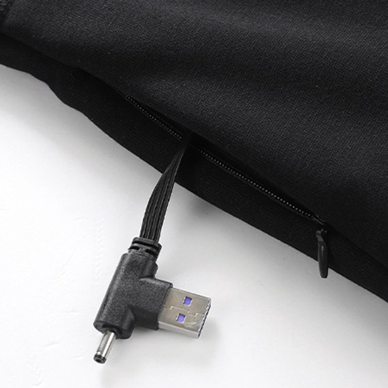 HD-30 Heating Underwear Pant Set Thermal Long Sleeves Trousers Men Women Heated Suit USB Electric Thermal Underwear for Winter