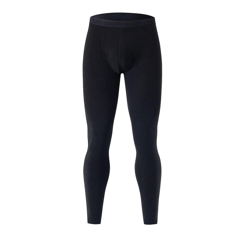 Men’s Warm Compression Pants Winter Thermal Bottom Pants for Sports Outdoor Comfortable Fitness Leggings Autumn Pants