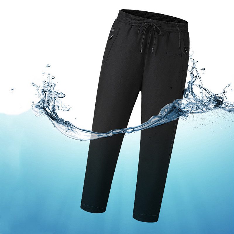 HP-12 Heated Pants 12 Heating Zone 3 Temperature Adjustment Casual Pants Thickening Winter Warm Electric Heating Trouser for Men Women