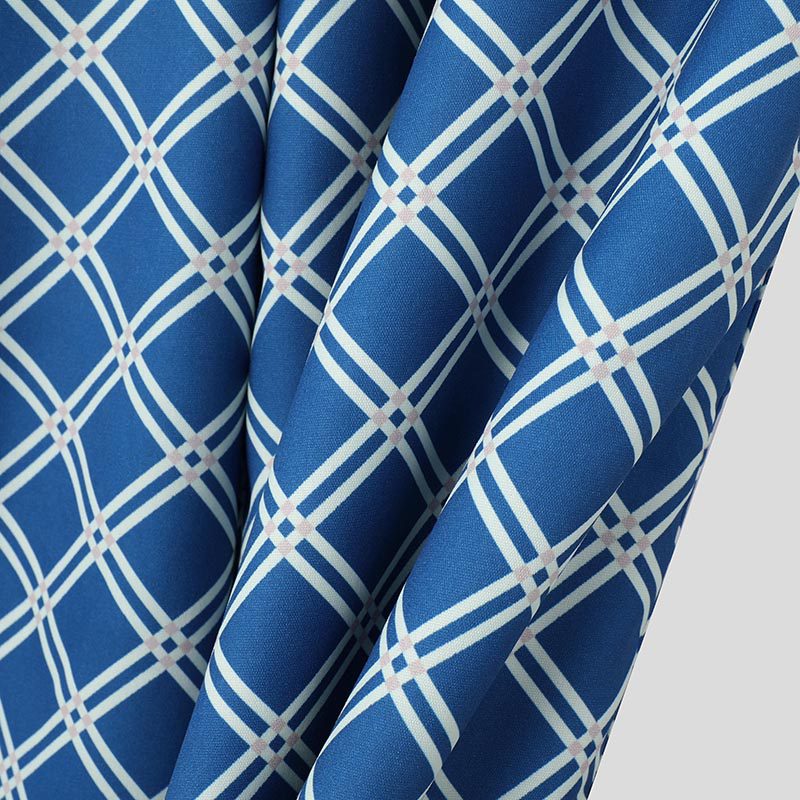 INCERUN Mens Diamond Print High-Waist Pant Fashion Solid Color Loose Fit Straight Trousers with Side Pockets