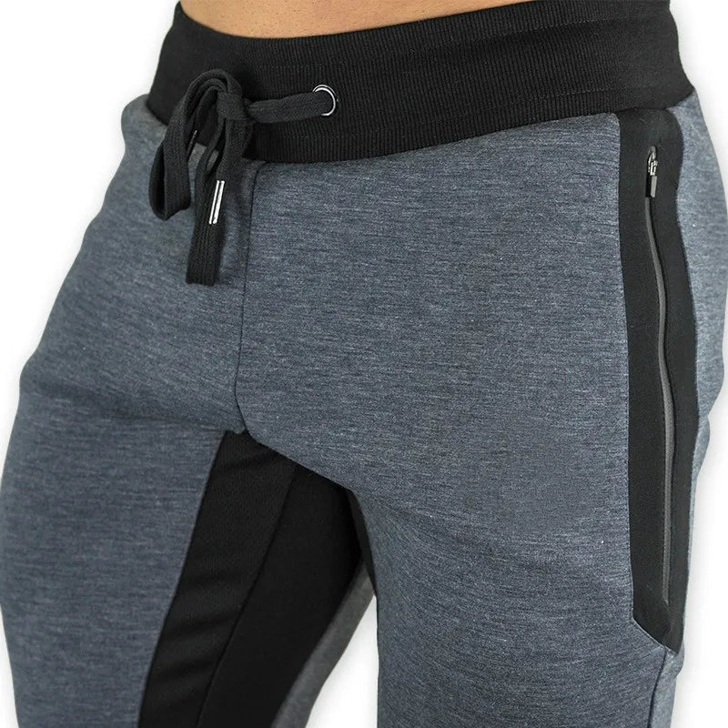 Breathable Men’s Capri Shorts – 3/4 Cotton Jogger with Three Pockets